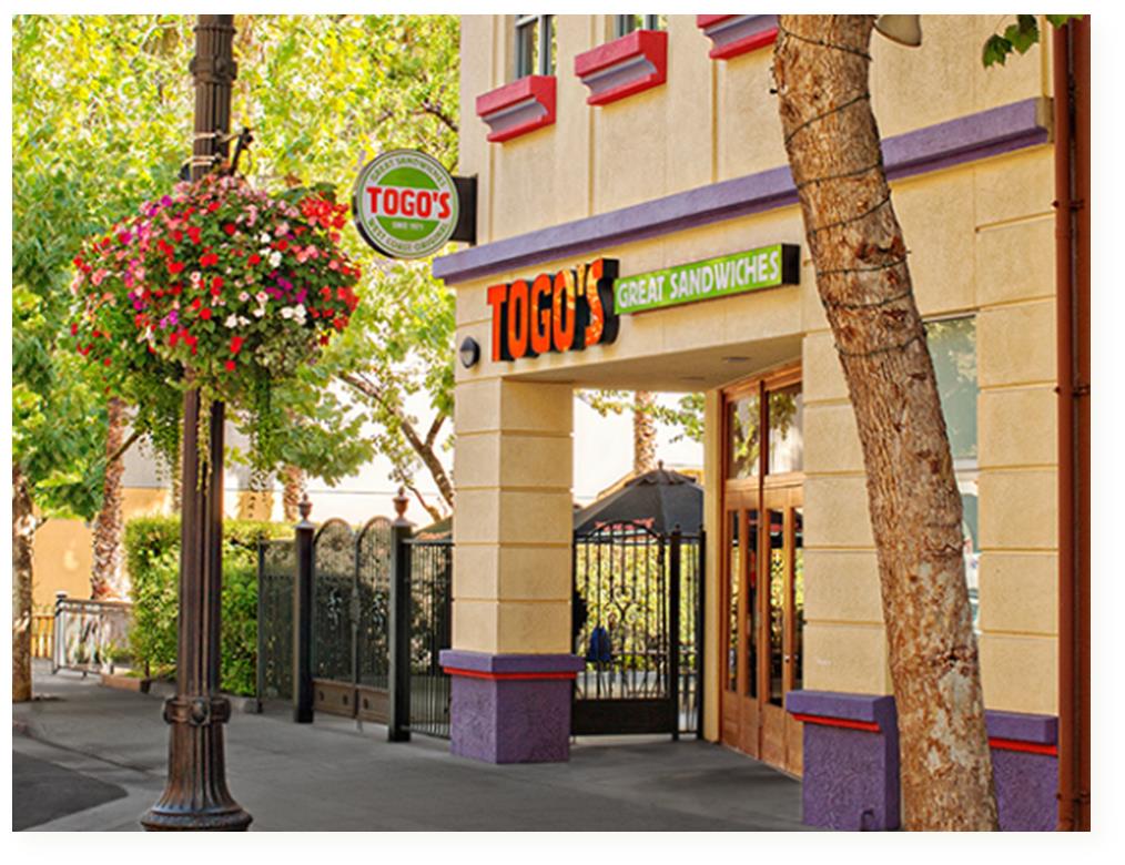 Togo's San Jose location[3]