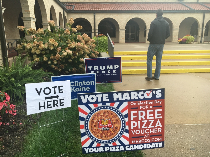 Marcos Pizza Election Day Offer