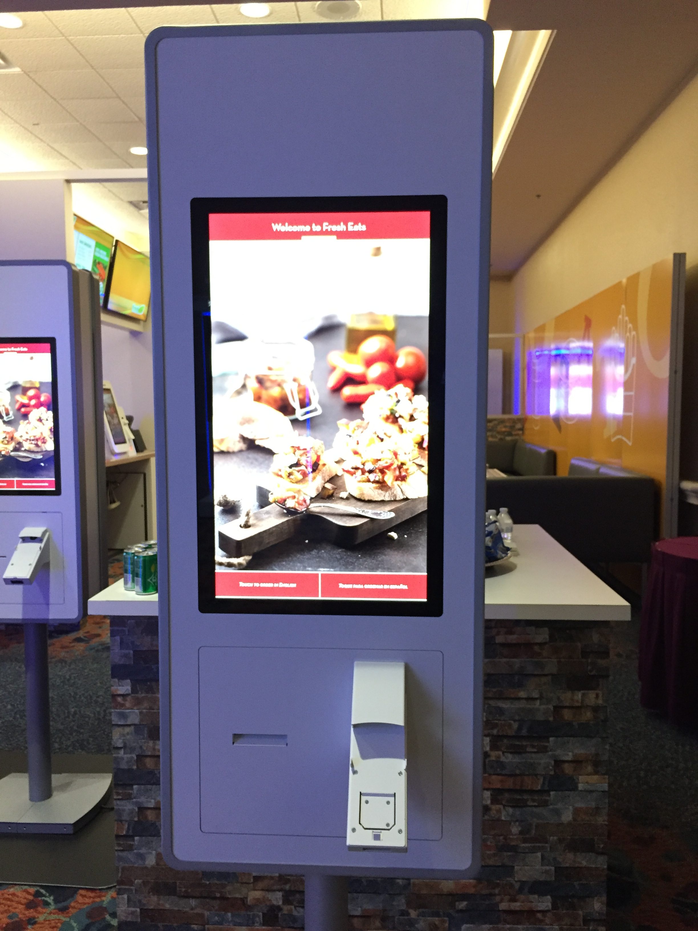 Panasonic kiosk