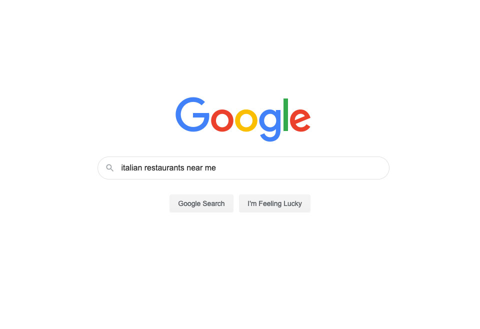 Local Google Search Results